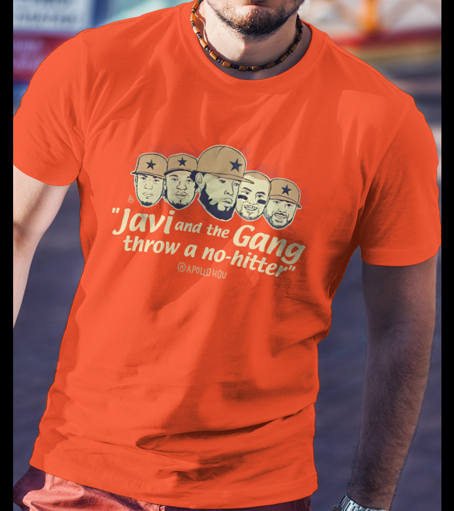 Apollohou Javi And The Gang Throw A No-Hitter Baseball T-Shirt