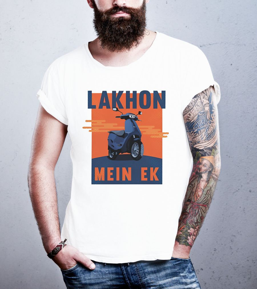 Lakhon Mein Ek Ola Electric Scooter T-Shirt