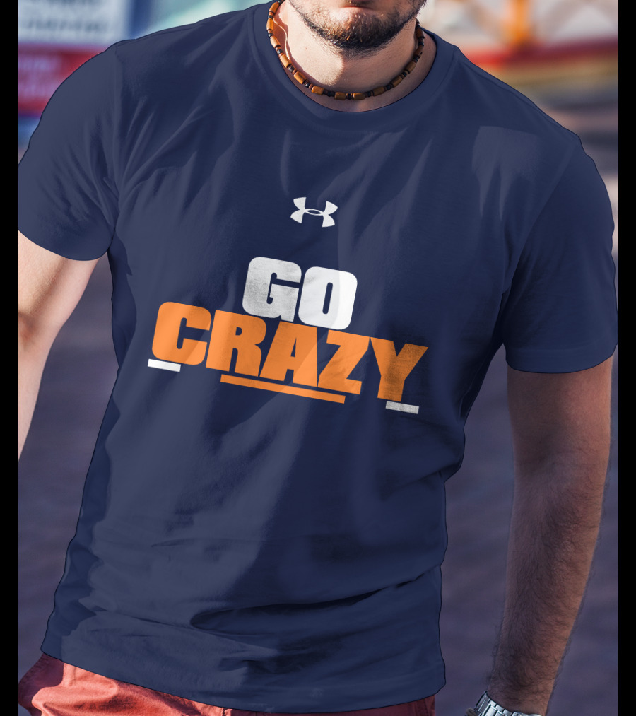 Cadillac Williams Wearing Under Armour Go Crazy T-Shirt