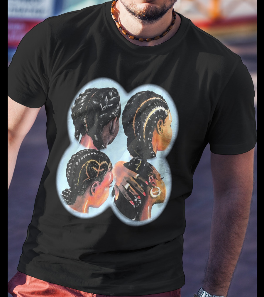 Outlander Jacob Rochester Goddess Braided Hairstyles T-Shirt