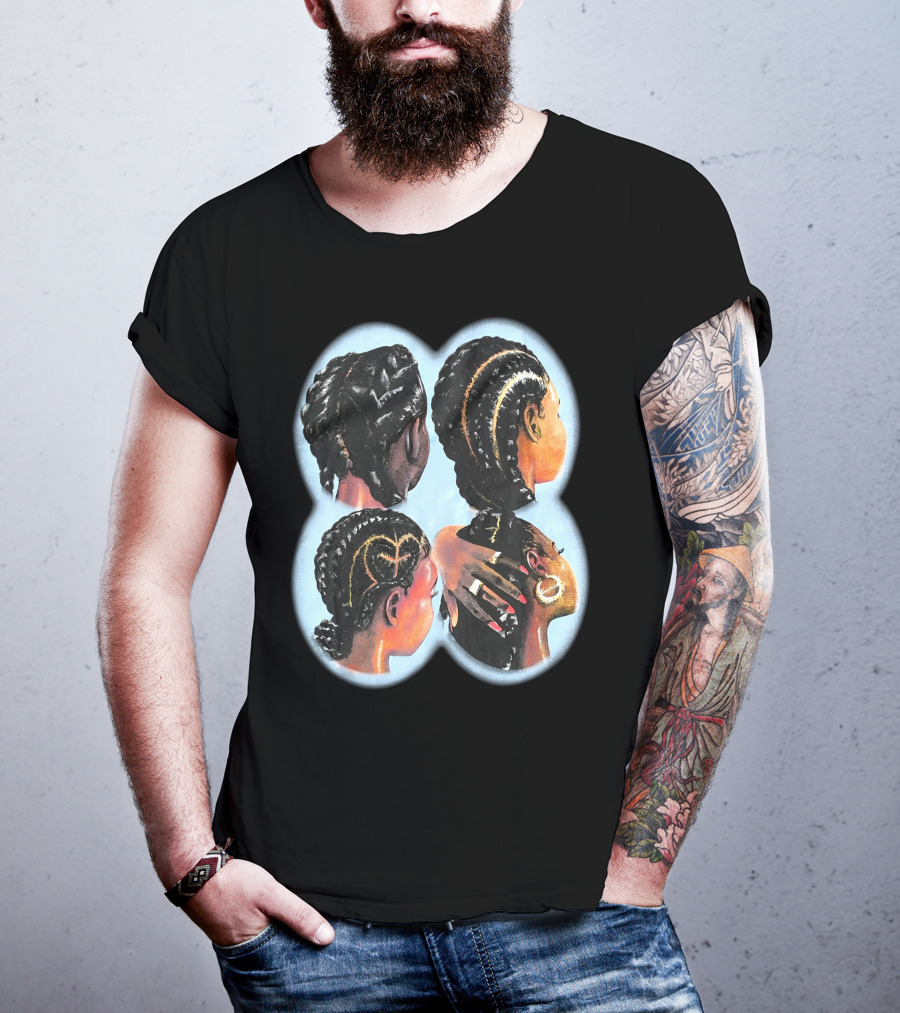 Outlander Jacob Rochester Goddess Braided Hairstyles T-Shirt