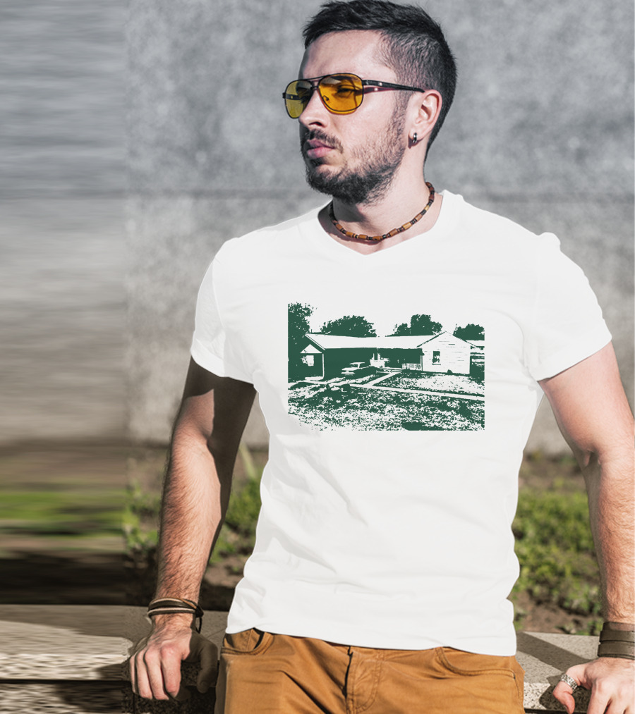 Deadair Store House Green Rustic Homestead T-Shirt