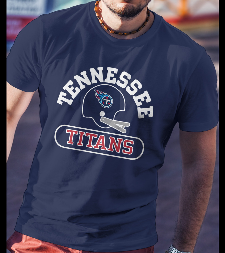 Jason Mccourty Tennessee Titans Helmet T-Shirt
