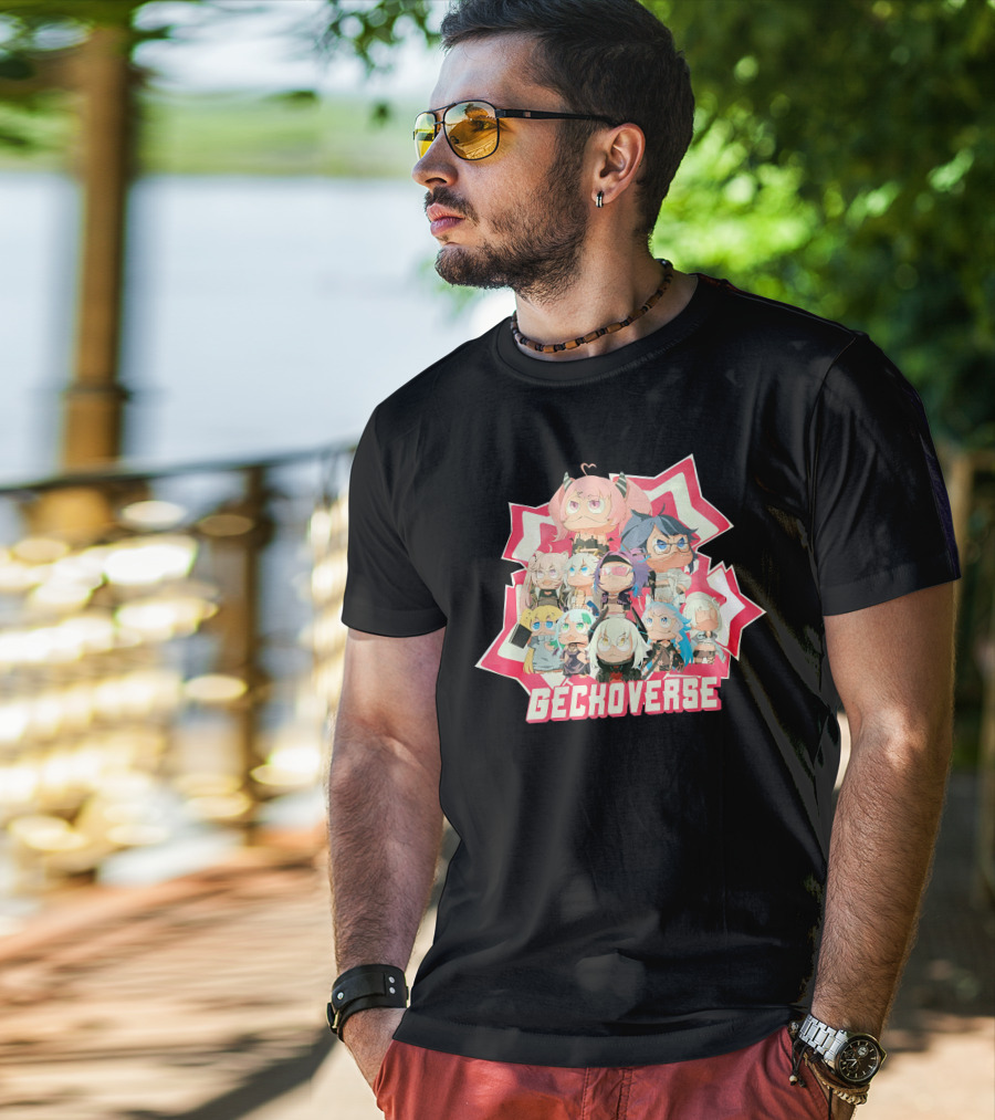 Mamavale Zentreya Geckoverse Animated Characters Compilation T-Shirt