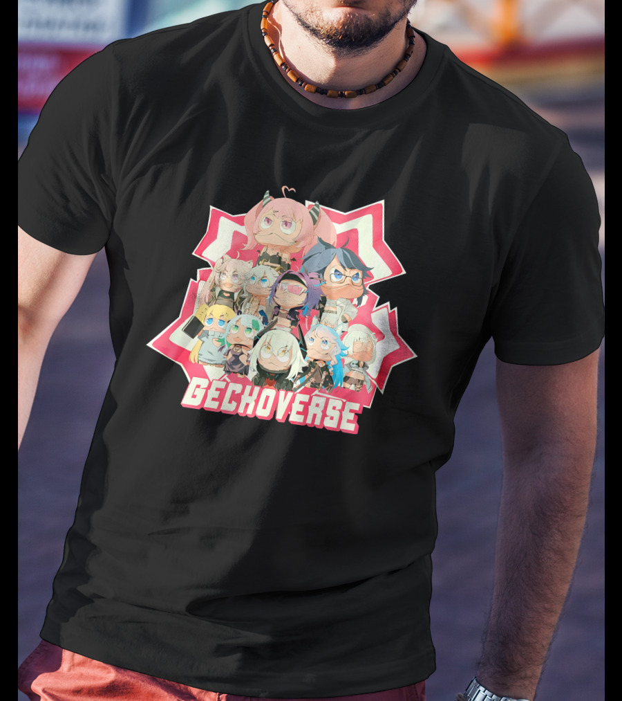 Mamavale Zentreya Geckoverse Animated Characters Compilation T-Shirt