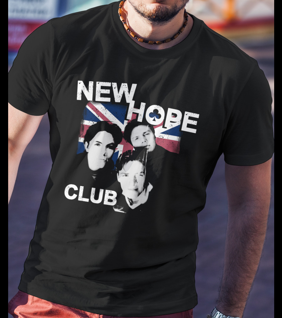 Newhopeclub Merch NHC Union Jack Faces T-Shirt
