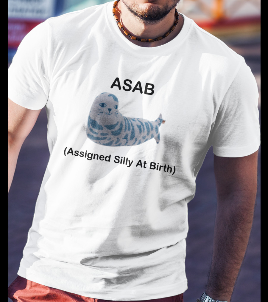 ASAB Assigned Silly At Birth Seal Toy Picckl T-Shirt