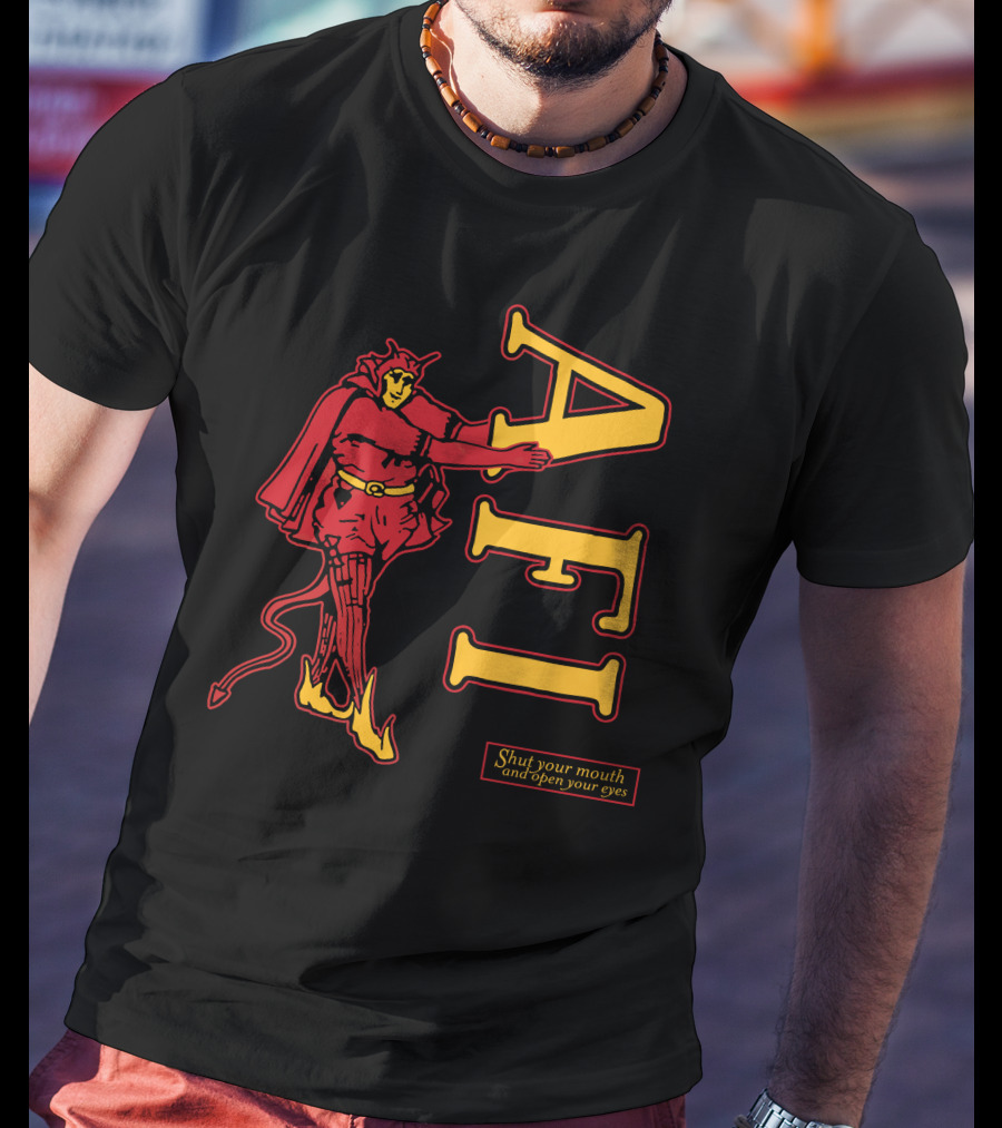 Afireinside Shop AFI Devil Shut Your Mouth And Open Your Eyes T-Shirt