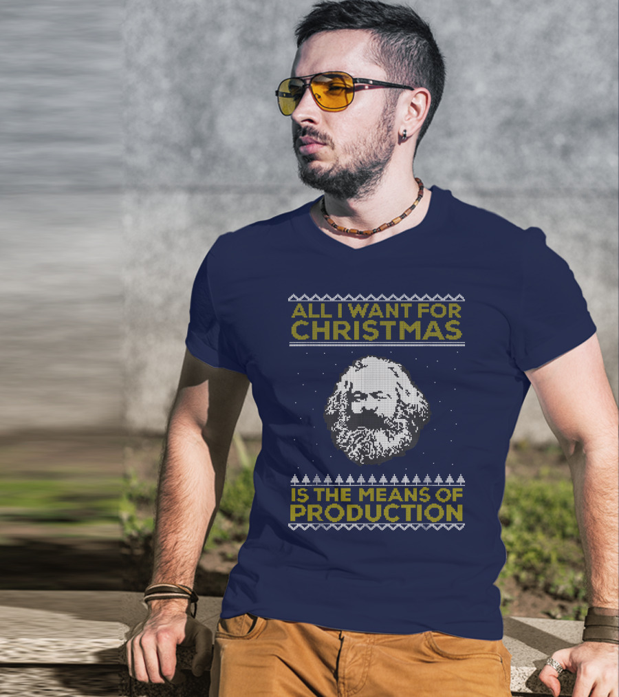 All I Want For Christmas Is The Means Of Production Floyd Shivambu T-Shirt