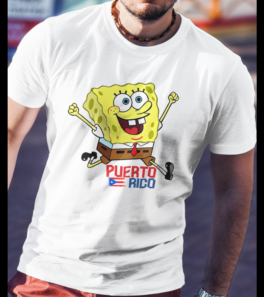 Ghetto Smosh Bob Esponja Puerto Rico T-Shirt