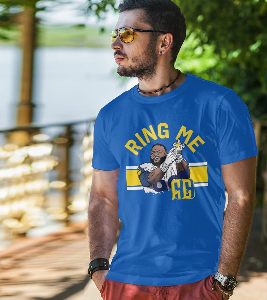 Aaron Donald Ring Me Represent Store Official NFL Merchandise T-Shirt