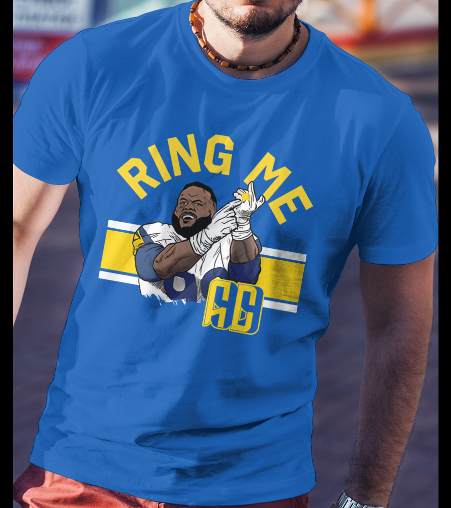 Aaron Donald Ring Me Represent Store Official NFL Merchandise T-Shirt