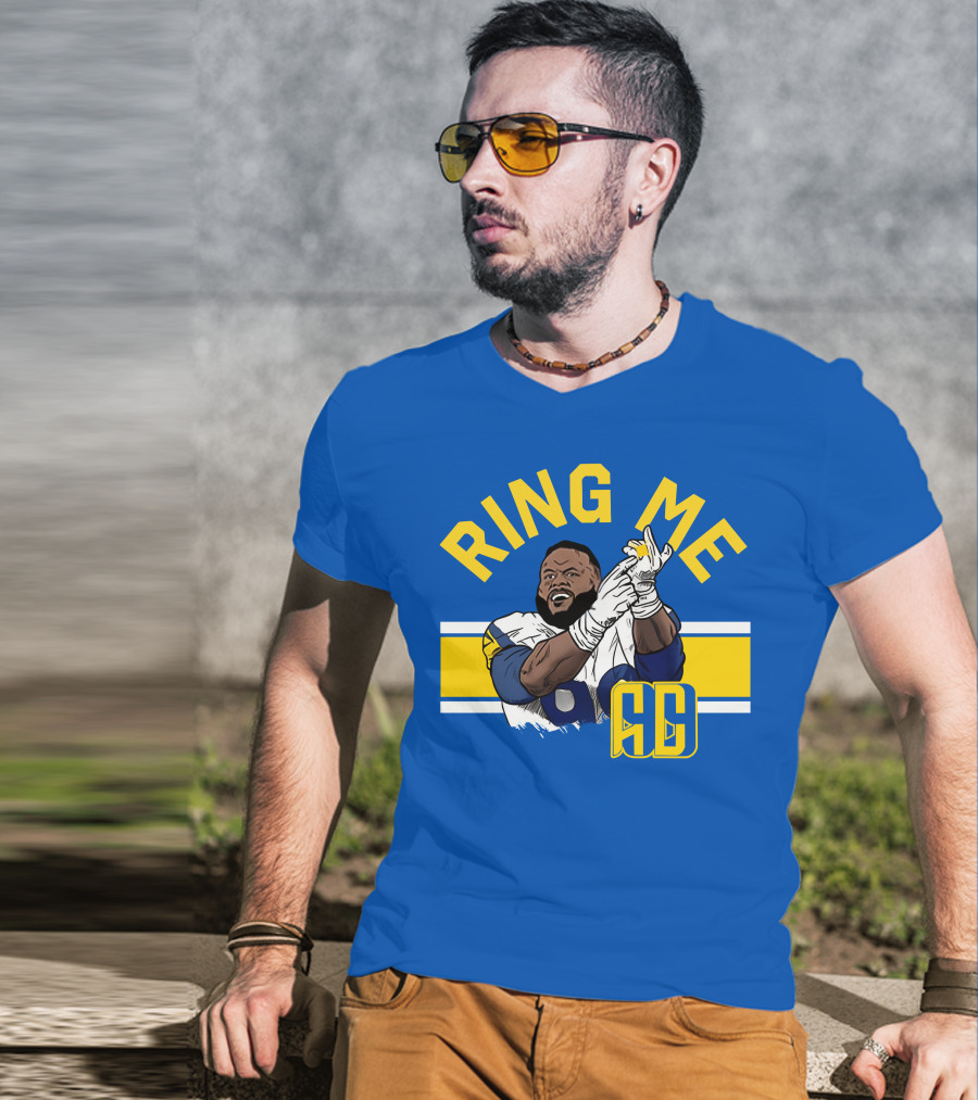 Aaron Donald Ring Me Represent Store Official NFL Merchandise T-Shirt