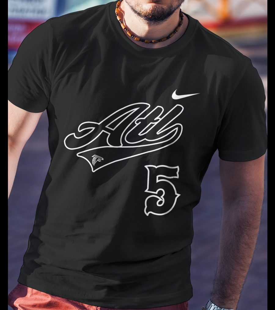 Atl Falcons 5 Alt Logo Drake London T-Shirt