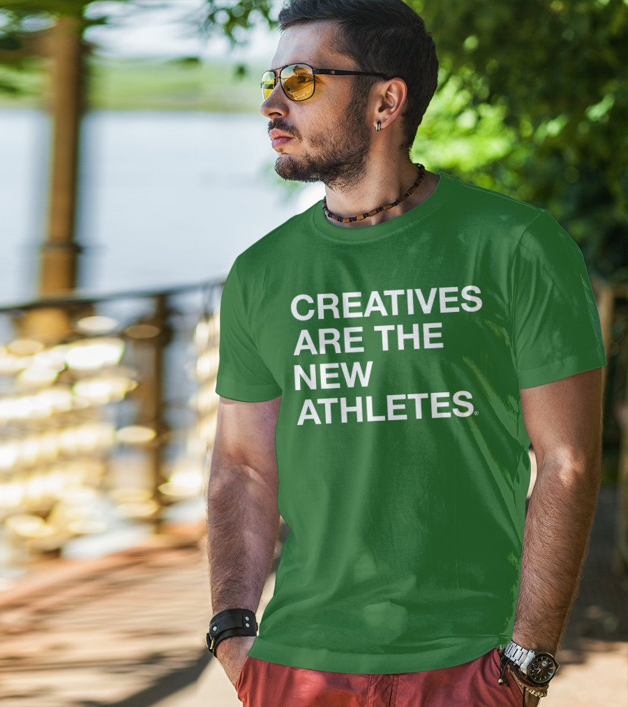 Brianpbosche Creatives Are The New Athletes T-Shirt