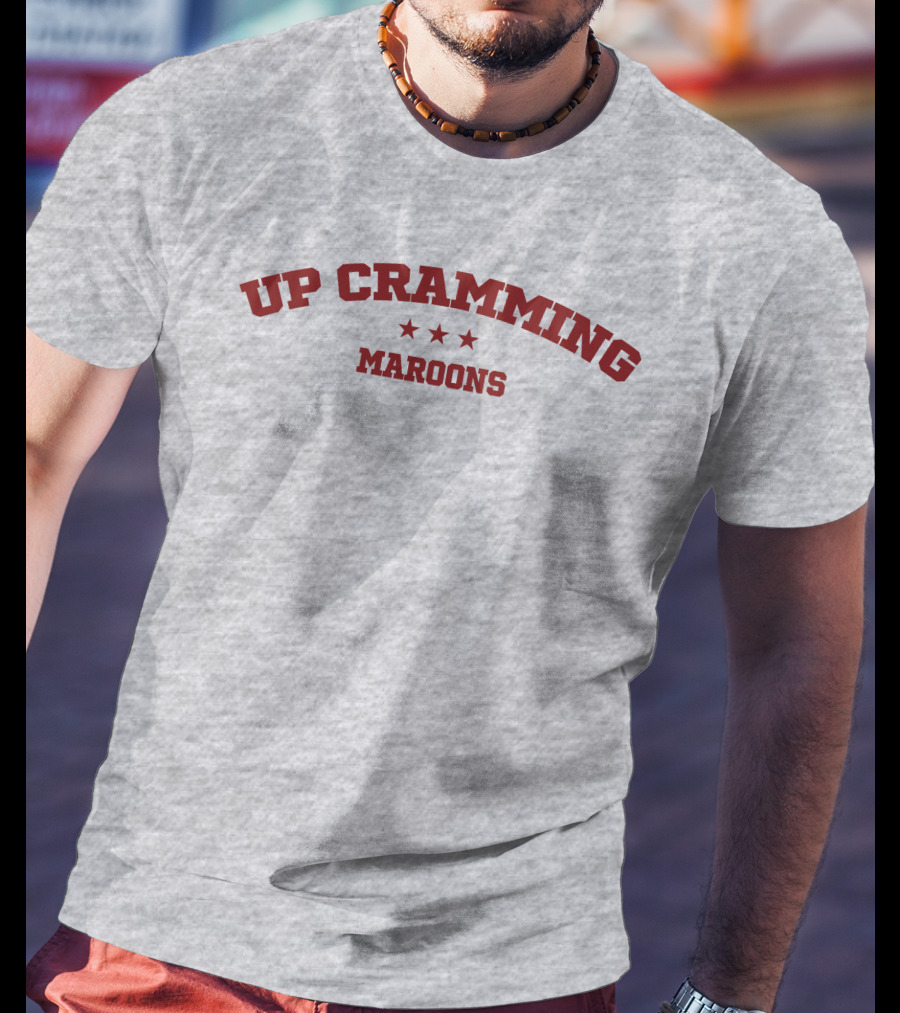 Up Cramming Maroons Stars T-Shirt