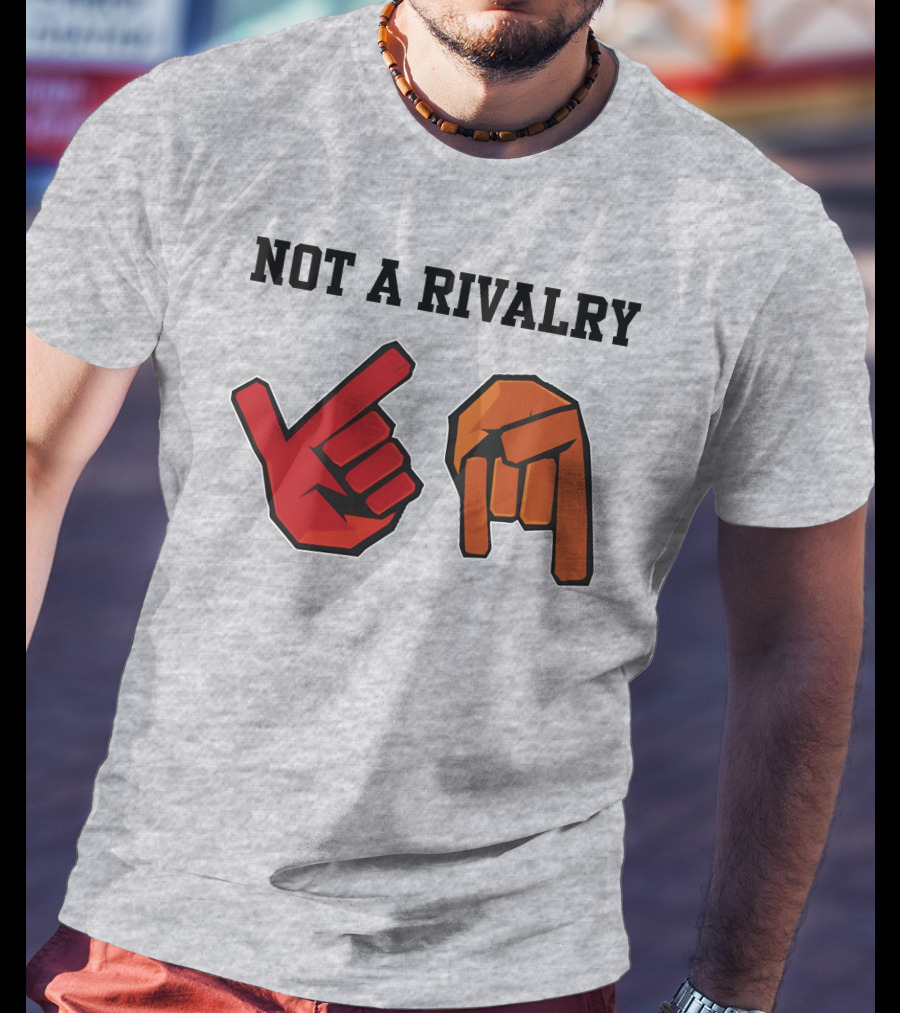 Not A Rivalry Hand Symbols Gesture T-Shirt