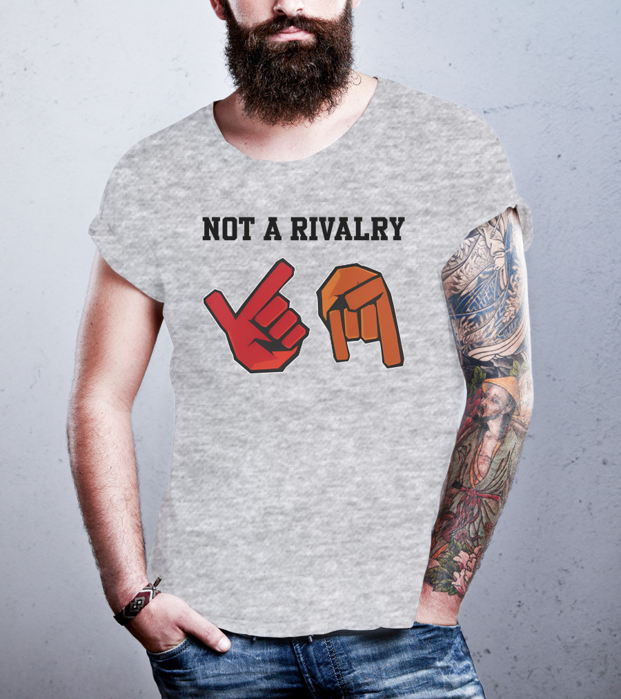 Not A Rivalry Hand Symbols Gesture T-Shirt