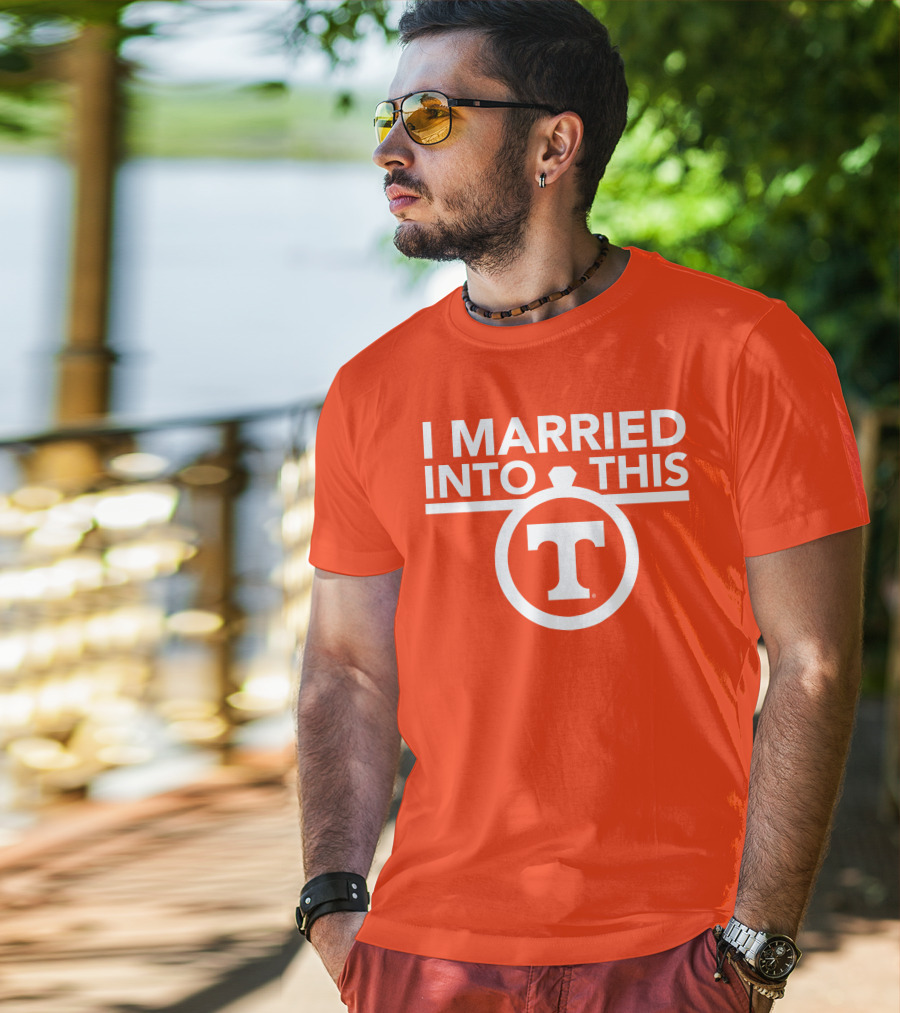 I Married Into This Tennessee Vols Champion T-Shirt