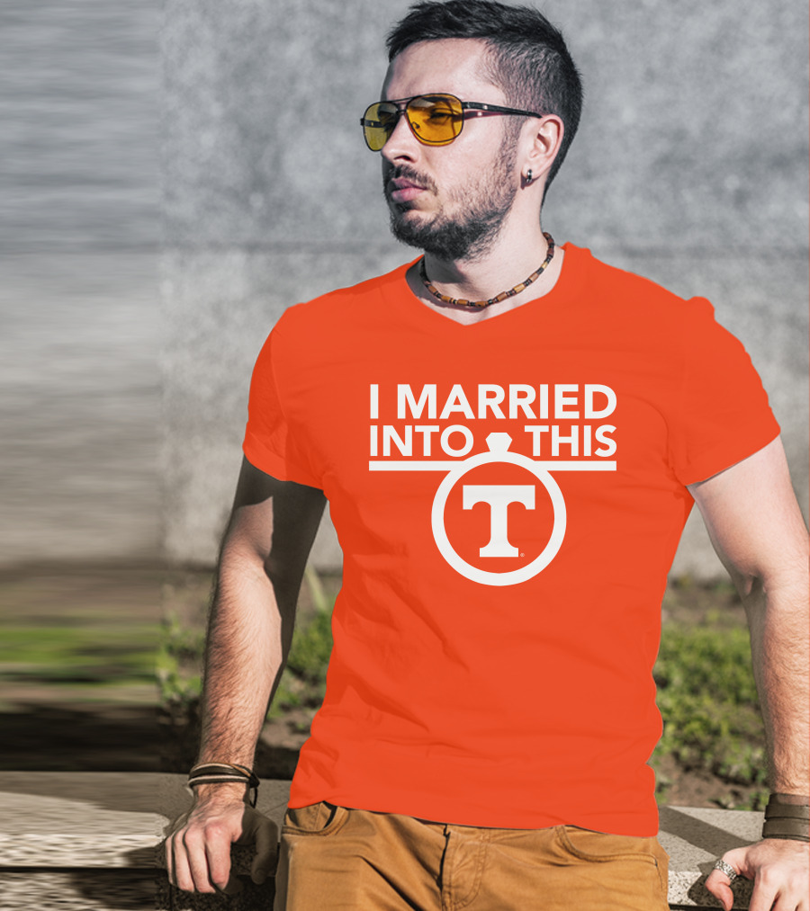 I Married Into This Tennessee Vols Champion T-Shirt
