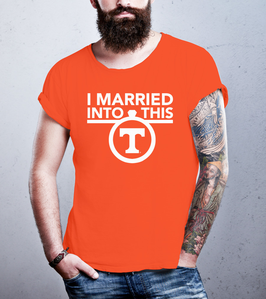 I Married Into This Tennessee Vols Champion T-Shirt