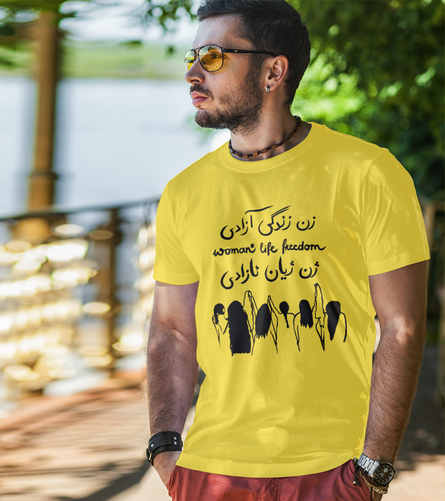 Thehouseofpod Woman Life Freedom زن زندگی آزادی زن ژیان ئازادی T-Shirt