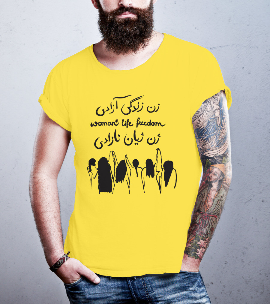 Thehouseofpod Woman Life Freedom زن زندگی آزادی زن ژیان ئازادی T-Shirt