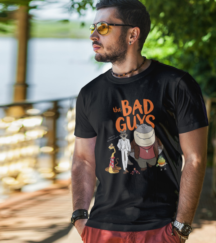 The Bad Guys Good Is No Fun At All Serarel Characters T-Shirt