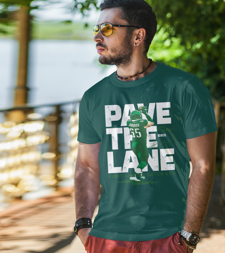 Pave The Lane Johnson NFLPA First Career Catch And TD T-Shirt