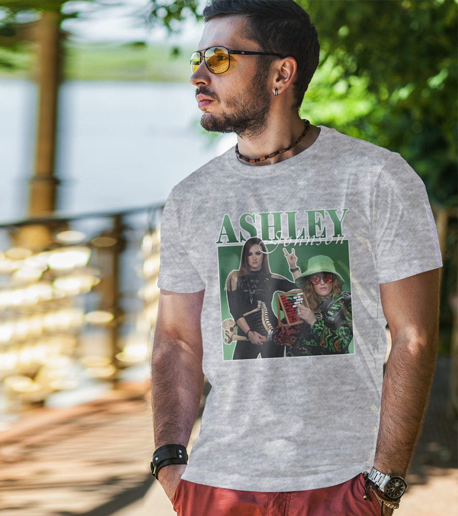 Ashley Johnson 90s Aesthetic More Yasha Please T-Shirt