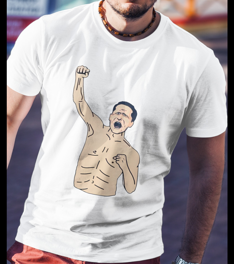 Eric Musselman Celebration Shirtless Fist Pump T-Shirt