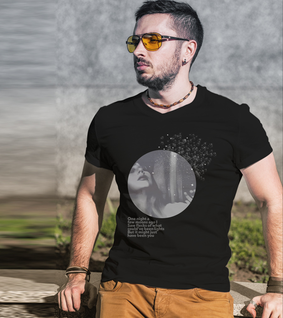 One Night A Few Moons Ago I Saw Flecks Of What Could've Been Lights But It Might Just Have Been You T-Shirt