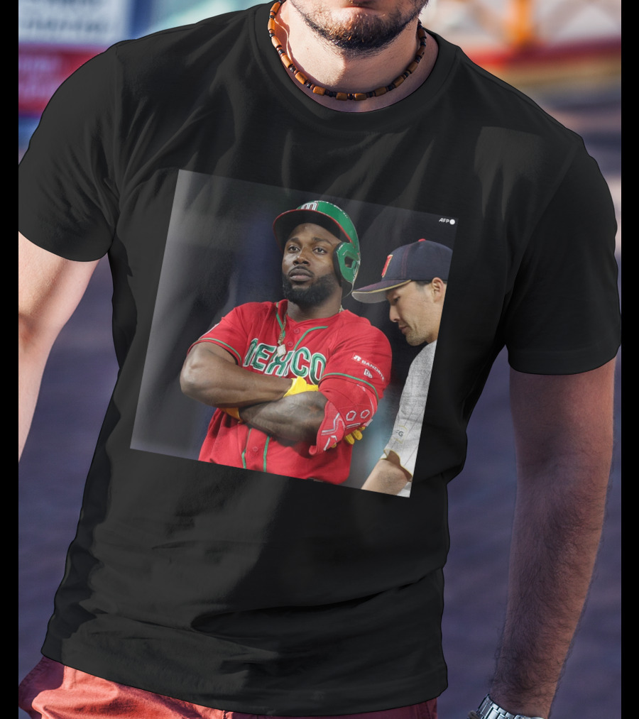 Randy Arozarena Mexico Baseball Team Red Jersey T-Shirt