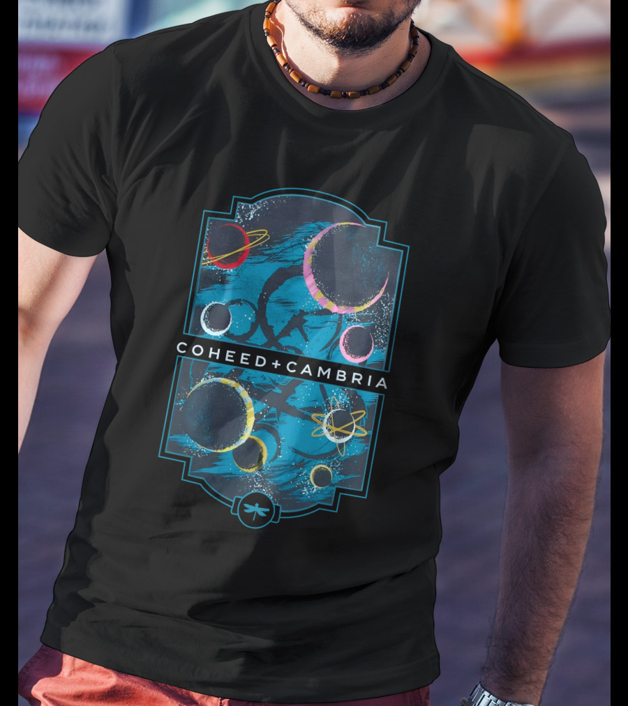 Coheed And Cambria Cosmic Planets And Space T-Shirt