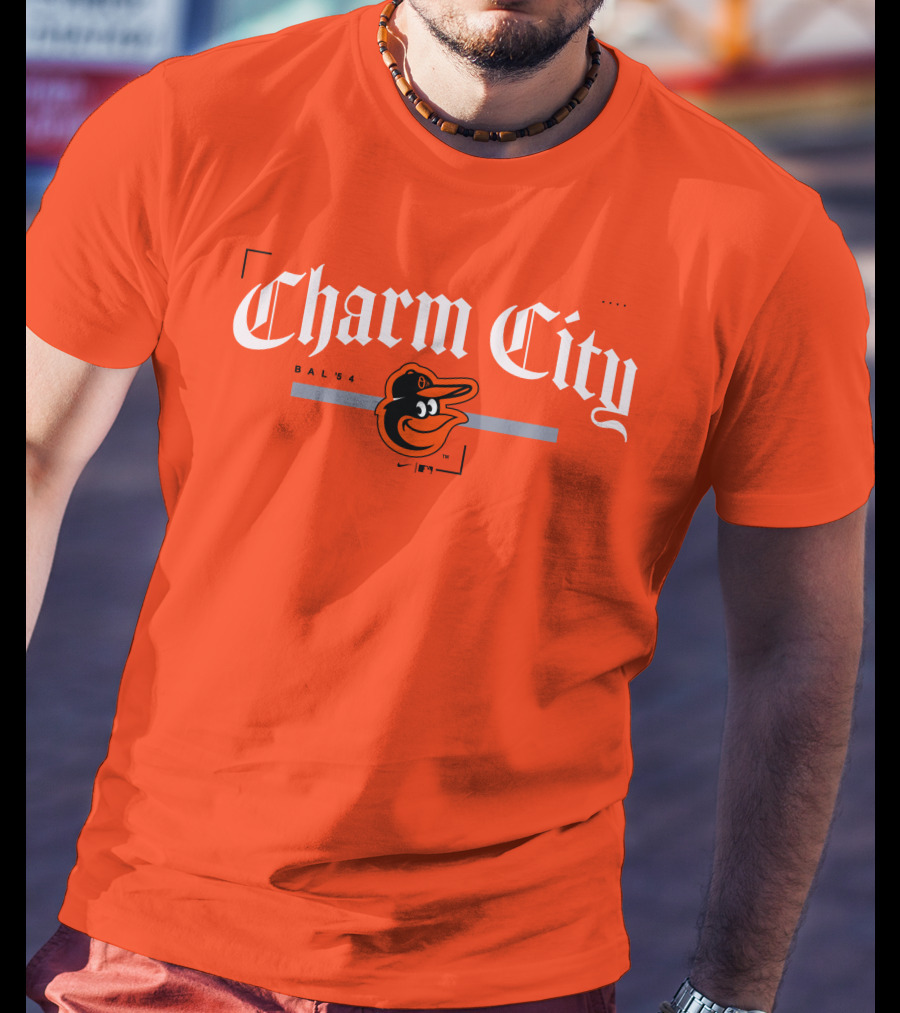 Charm City Baltimore Orioles Bal 54 T-Shirt