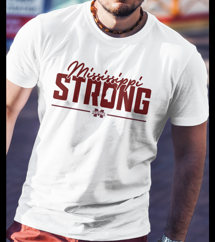 Mississippi Strong Mississippi State Baseball T-Shirt