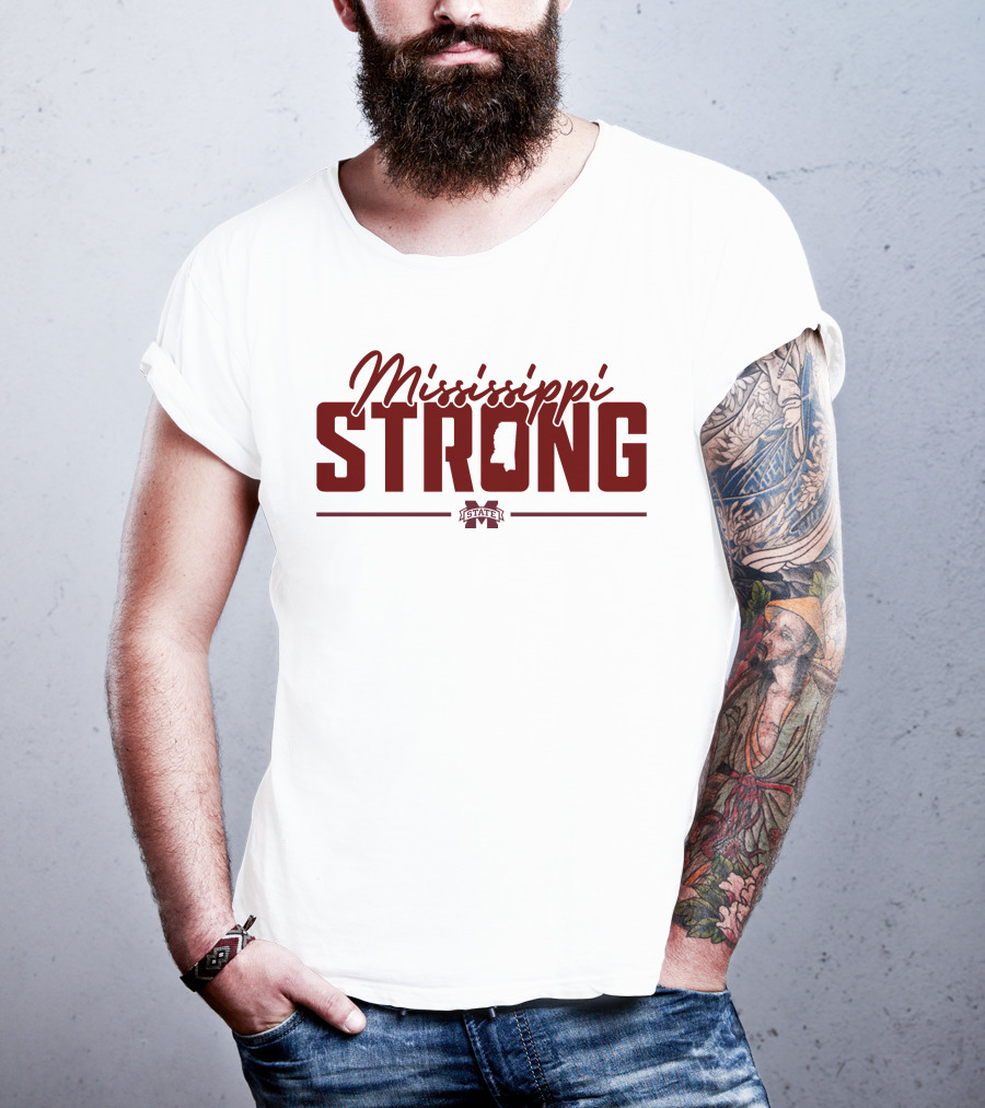 Mississippi Strong Mississippi State Baseball T-Shirt