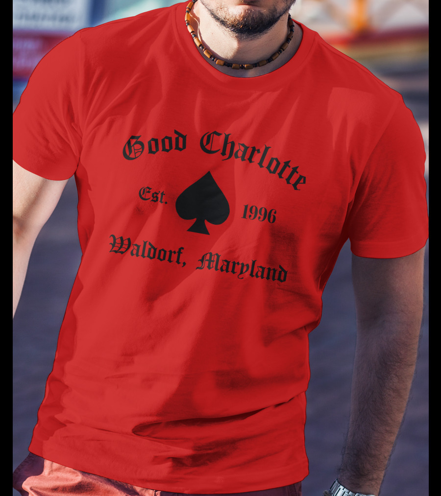 Good Charlotte Est. 1996 Waldorf Maryland Spade T-Shirt
