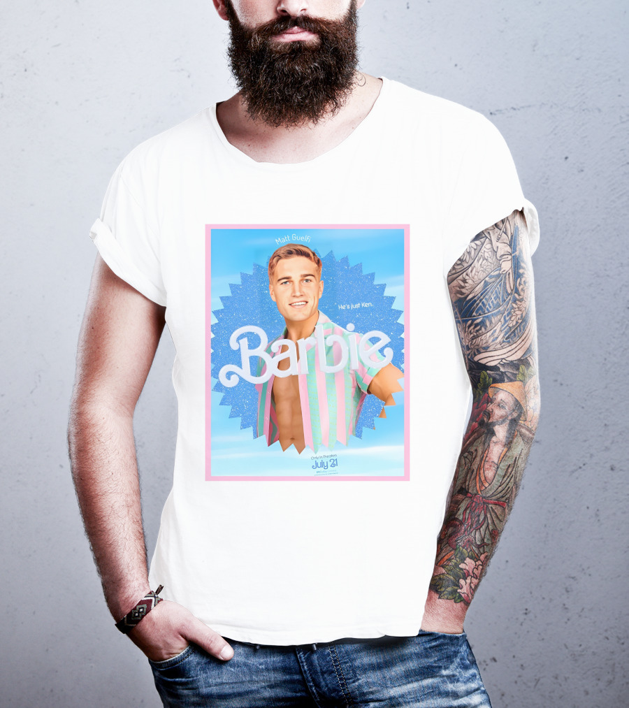 Matt Guelfi He's Just Ken Barbie Movie July 21 T-Shirt