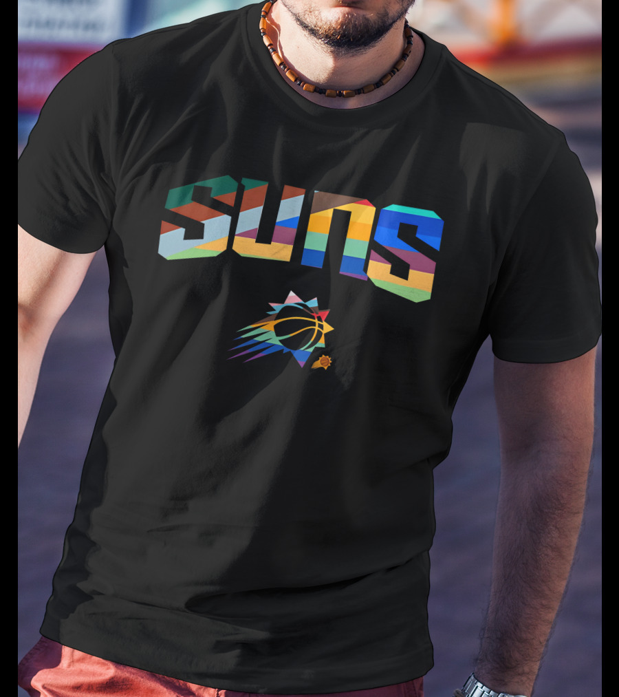 Phoenix Suns Pride Rainbow T-Shirt