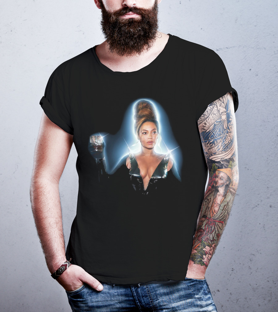 Beyonce That Girl Track Iconic Glamorous Photo With Drink T-Shirt