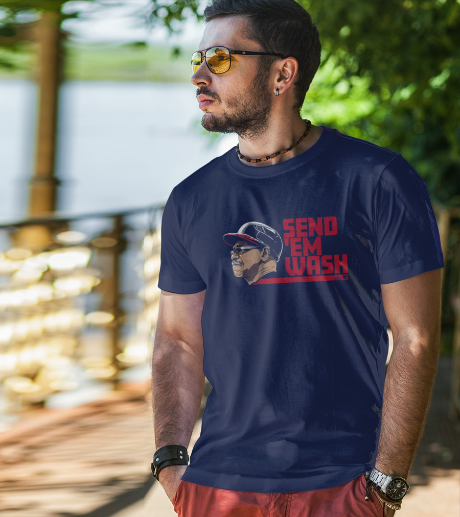 Send 'Em Wash Baseball Legend T-Shirt