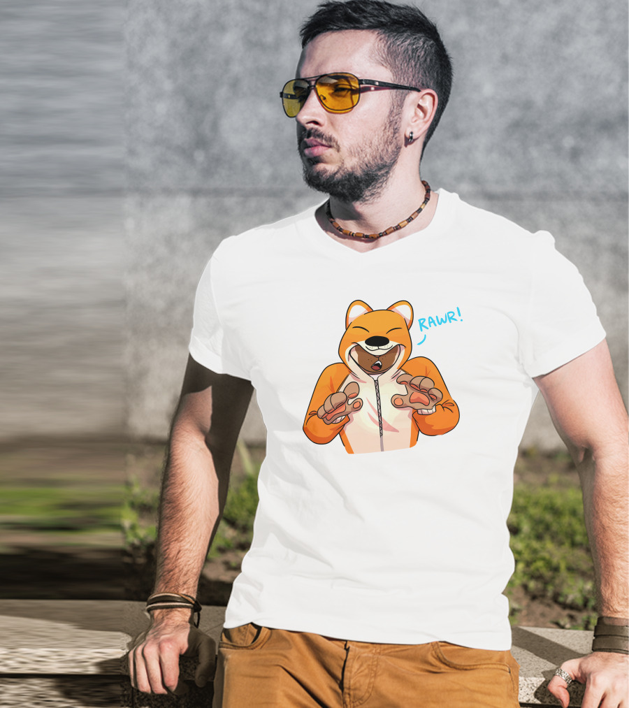 Rawr Fox Monster Zack T-Shirt