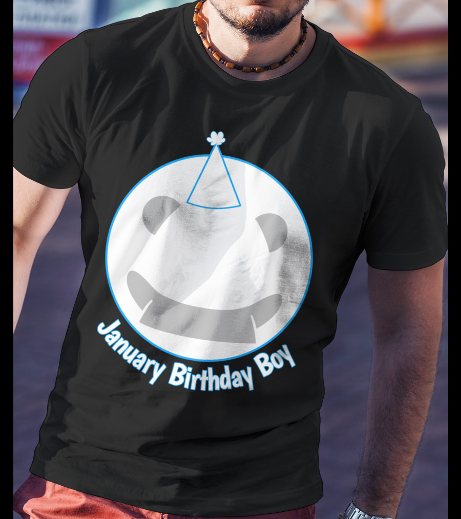 January Birthday Boy T-Shirt