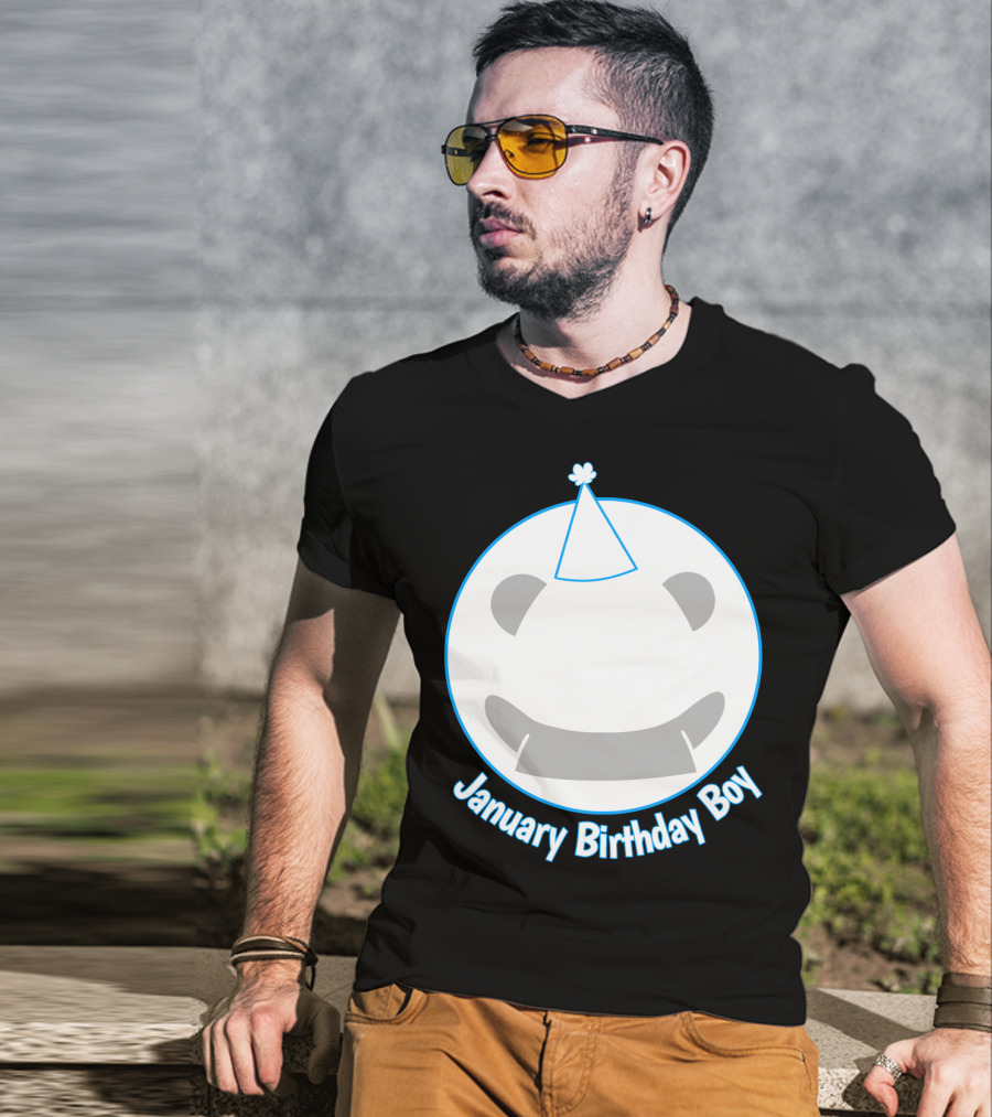 January Birthday Boy T-Shirt