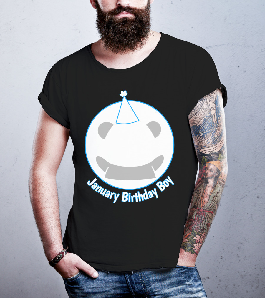 January Birthday Boy T-Shirt