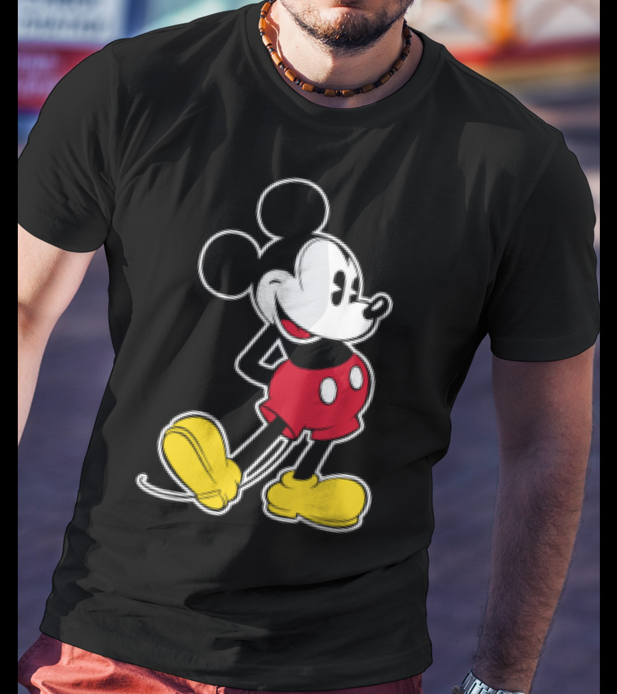 Disney Classic Mickey Mouse Standing Pose T-Shirt
