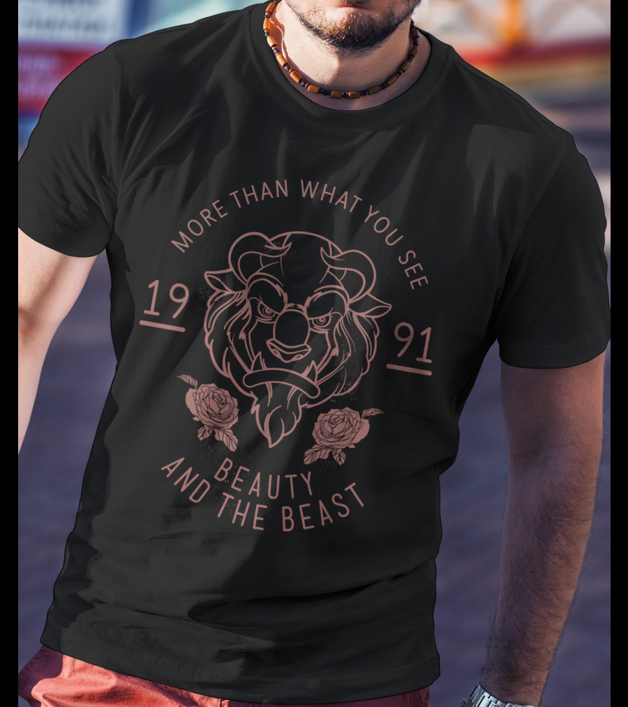 More Than What You See 1991 Beauty And The Beast T-Shirt