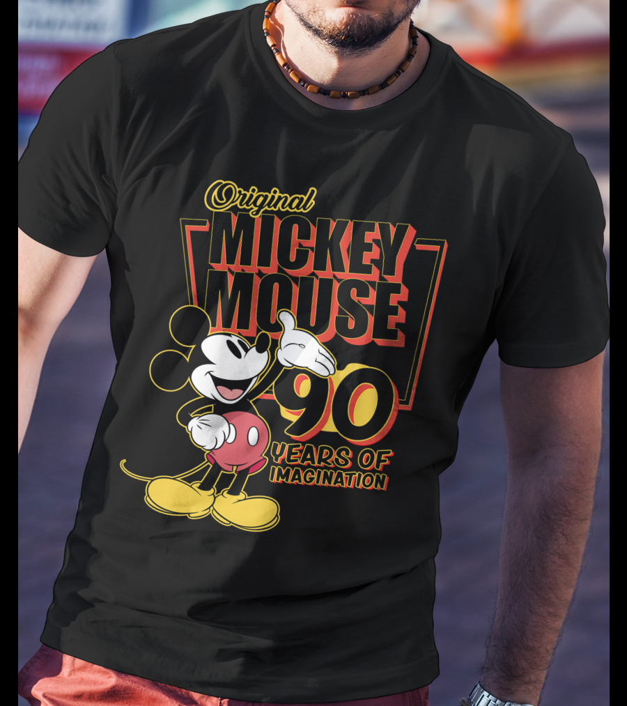 The Original Mickey Mouse 90 Years Of Imagination T-Shirt