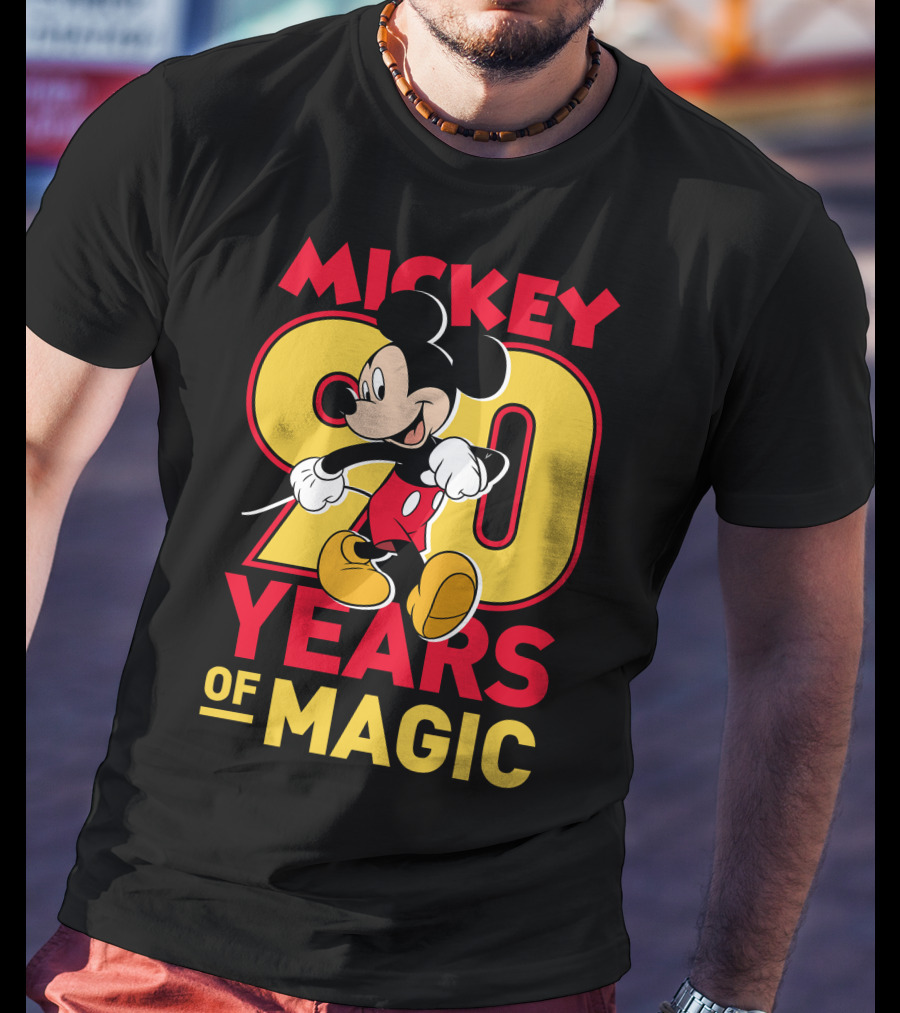 Mickey Mouse 90 Years Of Magic Disney T-Shirt